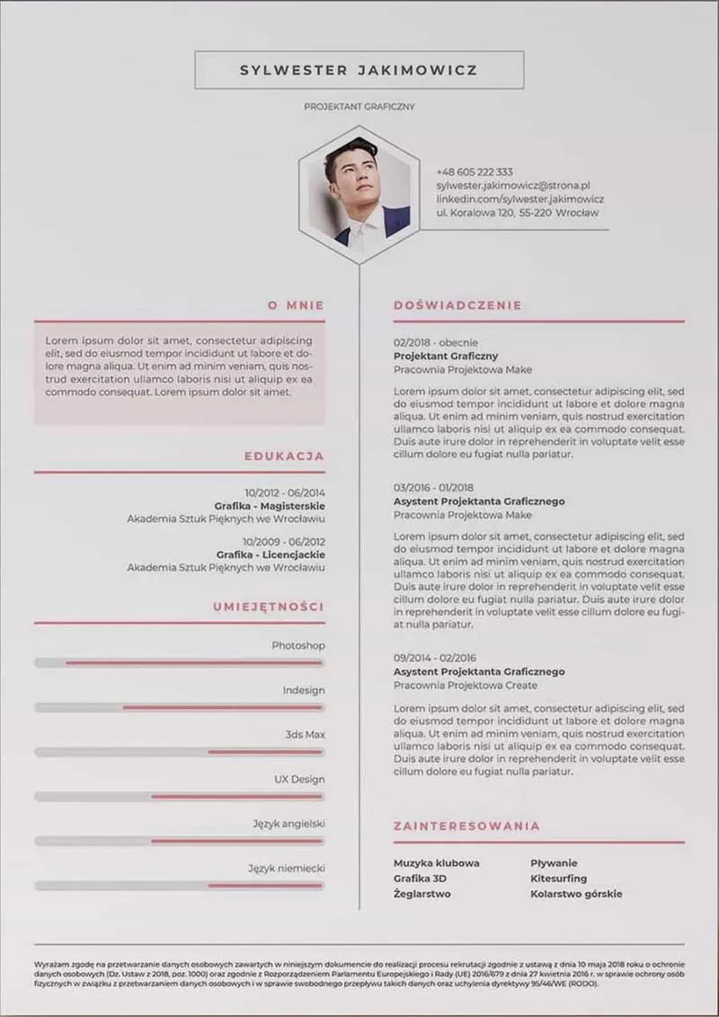 CV dla świeżo upieczonych absolwentów