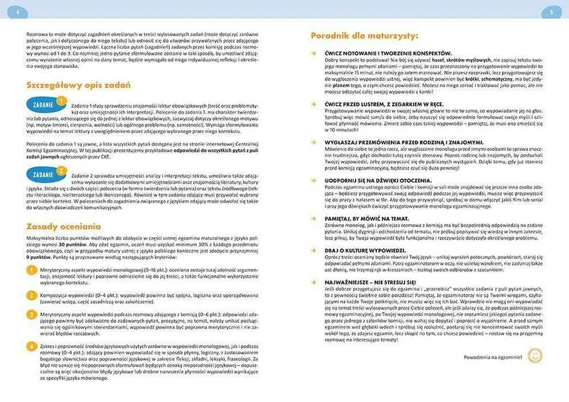 Czas trwania egzaminu maturalnego