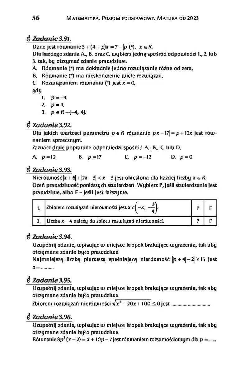 Przygotowanie do matury