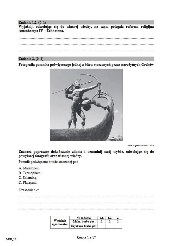 Przygotowanie do matury z historii