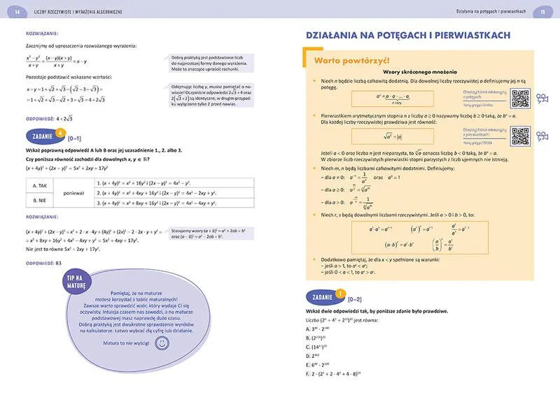 Strategie przygotowania do matury