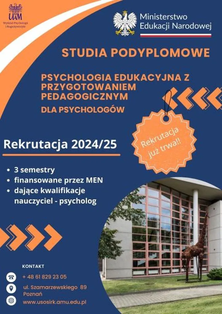 Studia podyplomowe dla nauczycieli